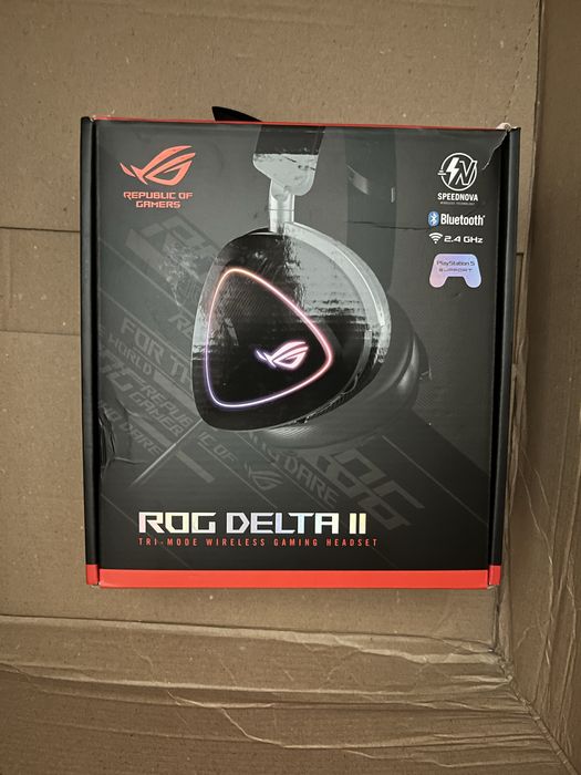 Casti gaming SteelSeries Arctis Nova 7x wireless, msi rog delta 2
