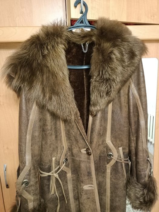 Дублёнка натуралка.размер 46.48