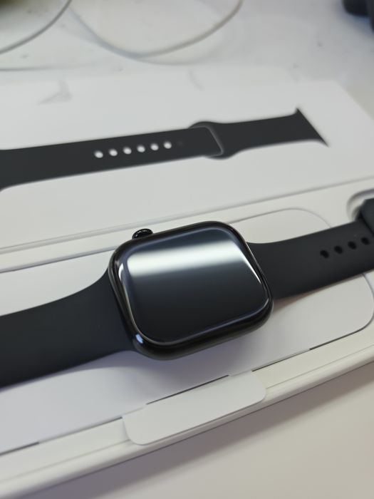 Apple watch 10 46mm jet black garantie pana pe 04-2028