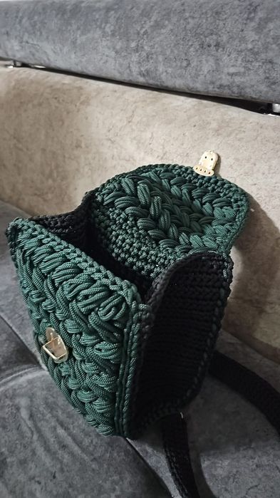 Сумка бязный зеленый