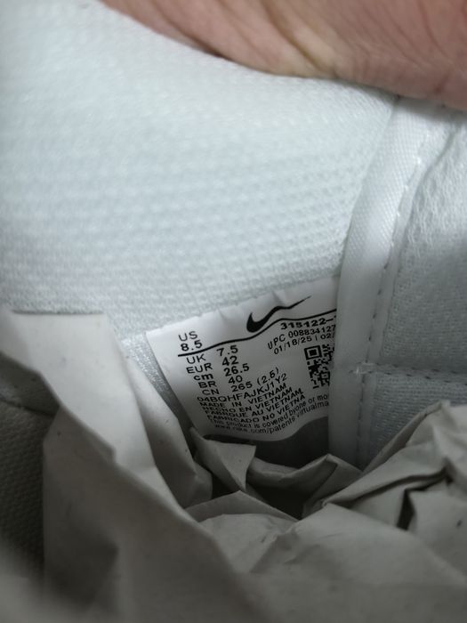 Air force 1 White noi cu eticheta