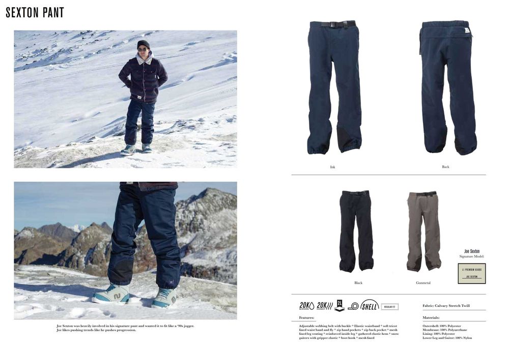 L1/Nitro Sexton 20k M,L,XXL нов оригинален мъжки ски/сноуборд панталон