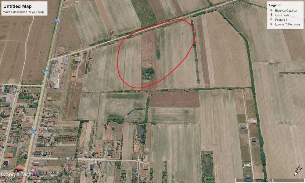Vanzare teren agricol Cionchesti