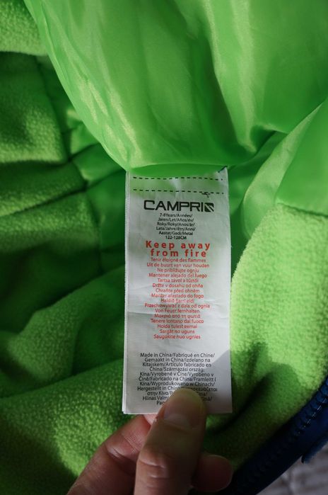 Страхотен зимен ски гащеризон/ космонавт Campri, като нов!!!