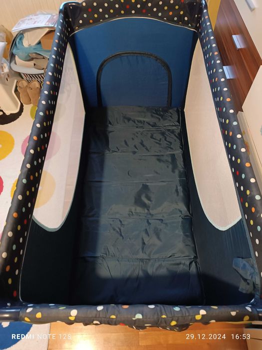 Детска сгъваема кошара Hauck с матрак Baby Matex