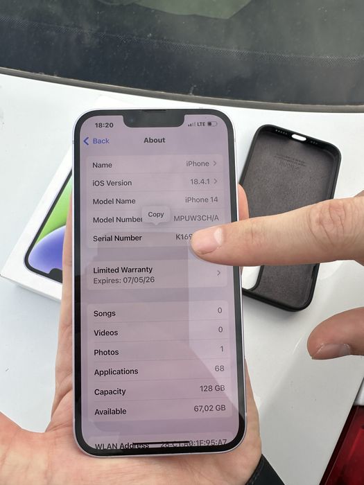 Iphone 14 ideal holatda