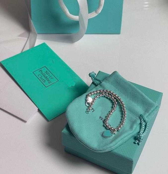 Браслет Тиффани Tiffany Co серебро 925 в подарочной упаковке