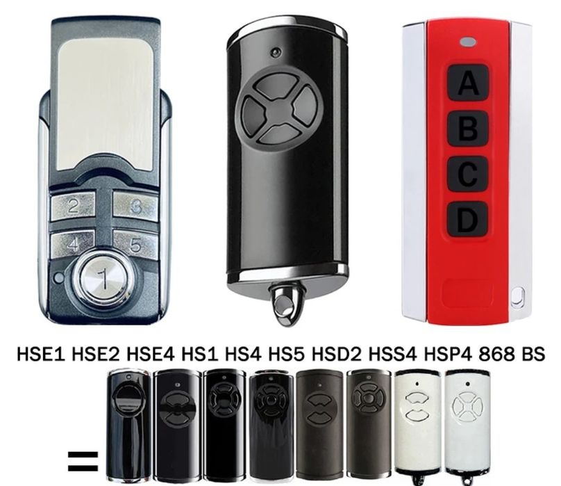 Съвместимо с дистанционно управление Hormann 868Mhz Bisecur HS1 BS, HS