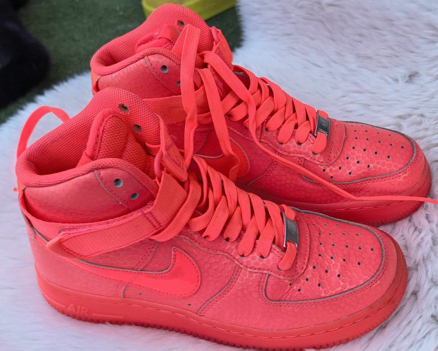 Nike Air Force 1 Hight Hot lava оригинални дамски сникърси 37.5