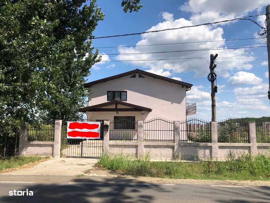 Casă cu 6 camere, curte și siguranță maximă
