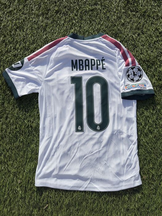 Real Madrid Home UCL 25/26 Mbappe Vini Jr  Bellingham(S/M/L)