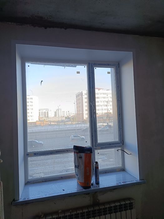 Пластиковые откосы ,окна,витражи