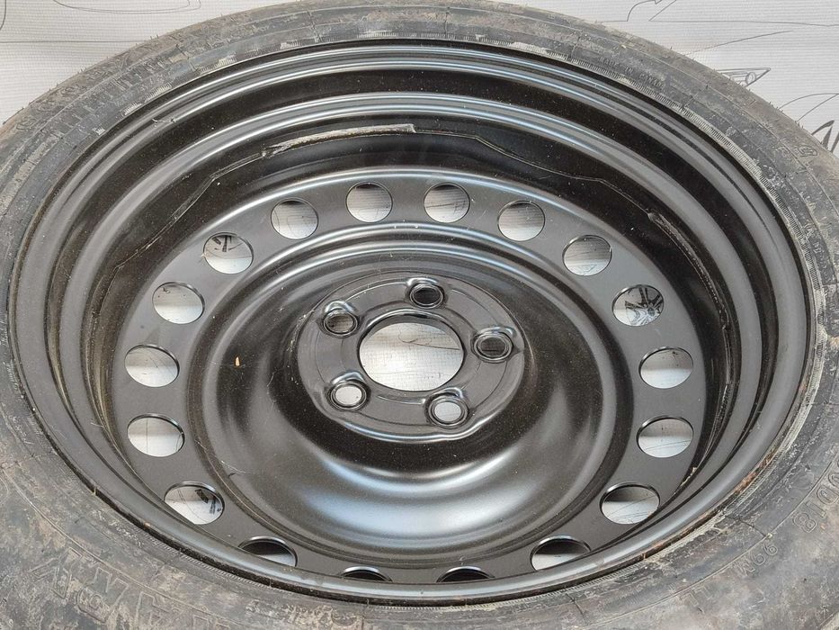 Roată de rezervă slim 5x115 T145/80 R18 DOT 2307 Chrysler 300-300C (3D)