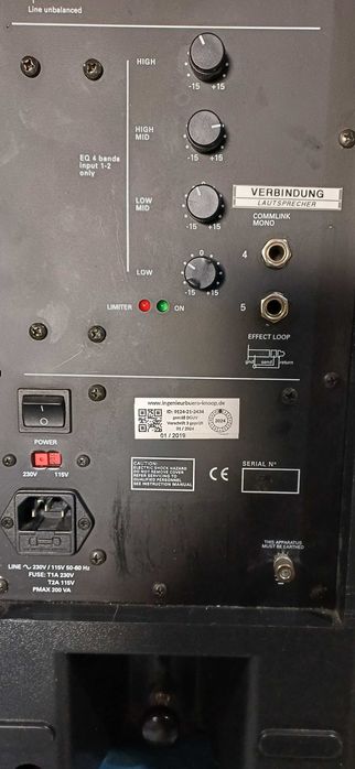 Boxe active rcf art 200 am