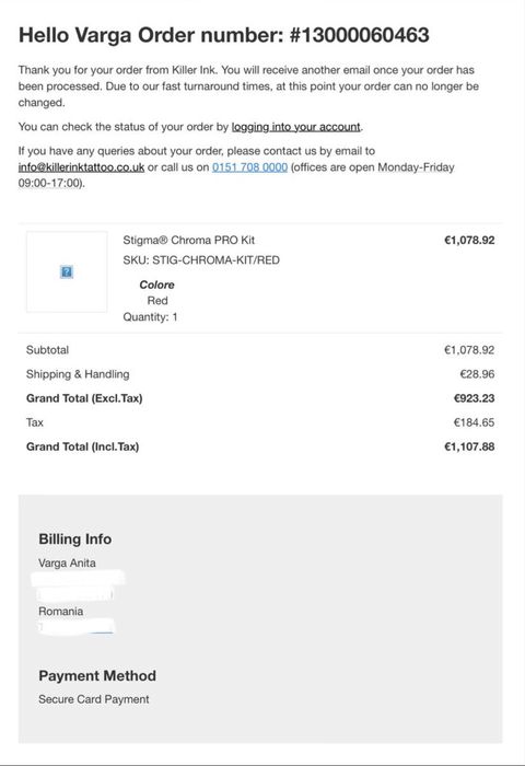 Aparat de tatuat Stigma Rotary Chroma Pro