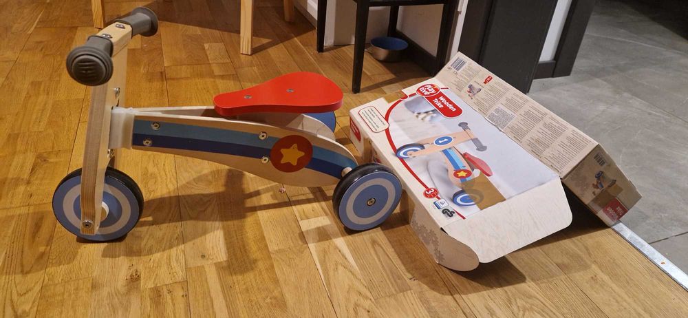 Tricicleta lemn Playtive Lidl