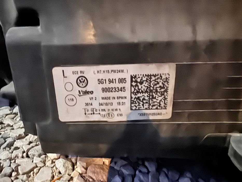 Ляв фар за VW golf 7