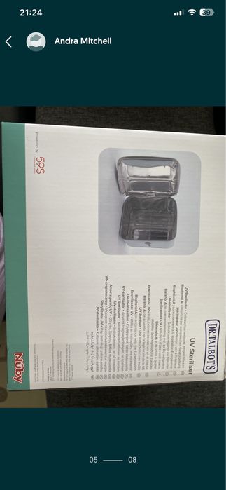 Sterilizator Nuby nou