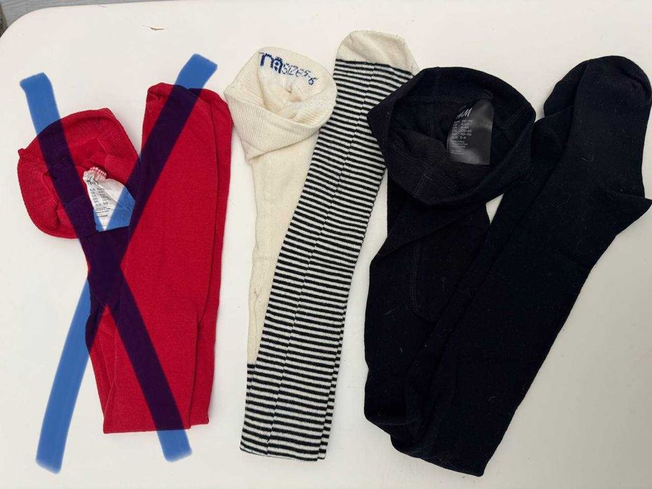 Новые фирменные детские колготки, хлопок, размер 4/6 и 6/8