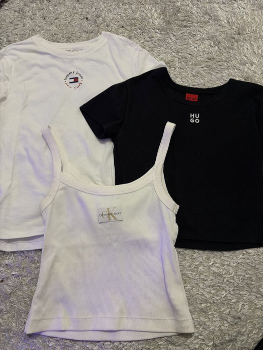 нови tommy jeans , hugo , calvin klein тениски