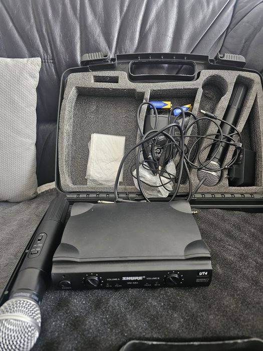 Sistem  2 Microfoane Wireless Shure