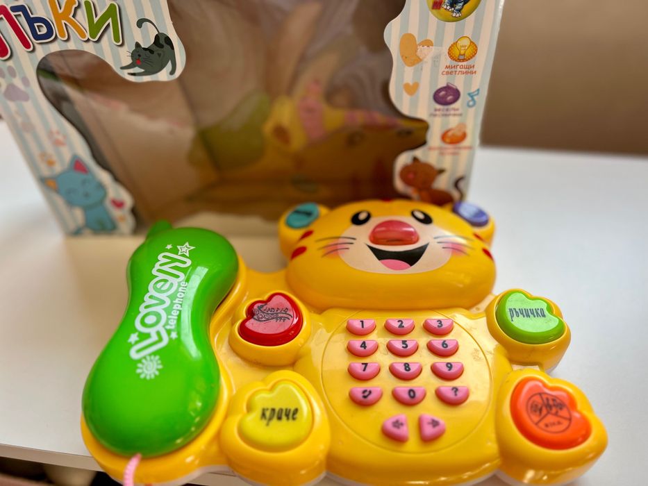 Играчки -  низанки , телефон, сортер