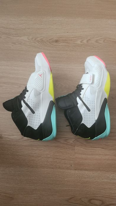 Jordan Zion 2 White Volt Dynamic Turquoise