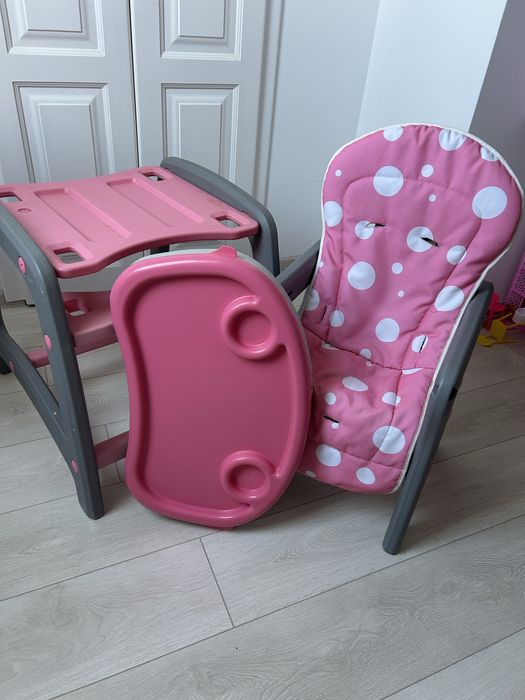 Scaun de masa 2 in 1