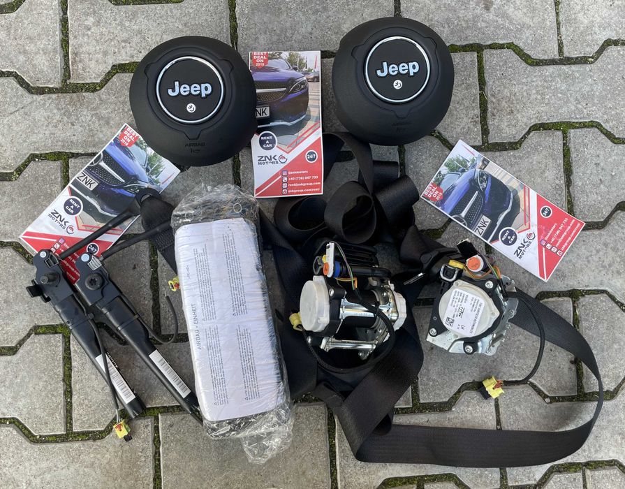 JEEP - kit airbag / set centuri / plansa bord - pentru toate modelele