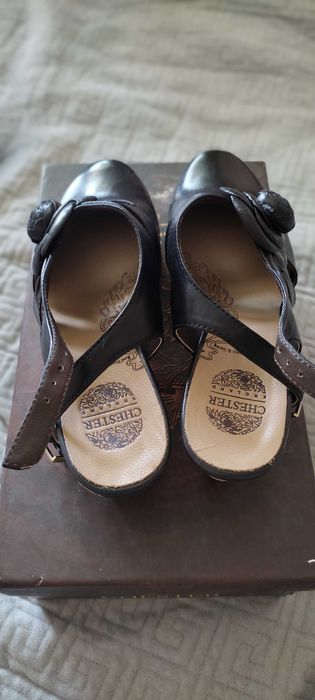 Туфли chester черные 38 р.