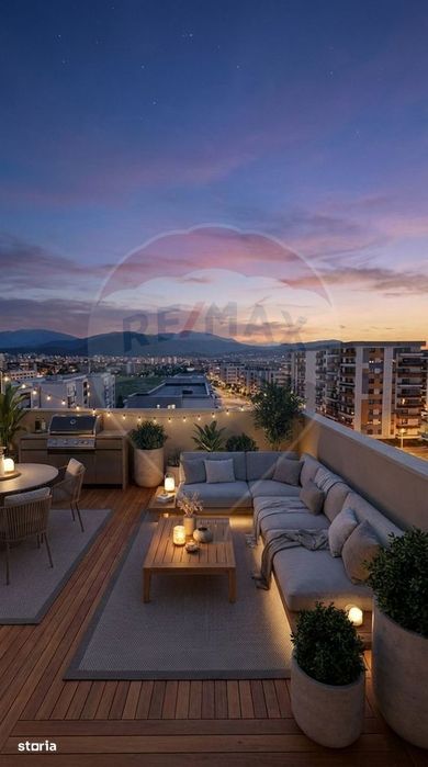 Penthouse cu 4 camere I Priveliste spre Tampa I Capitolis Residence