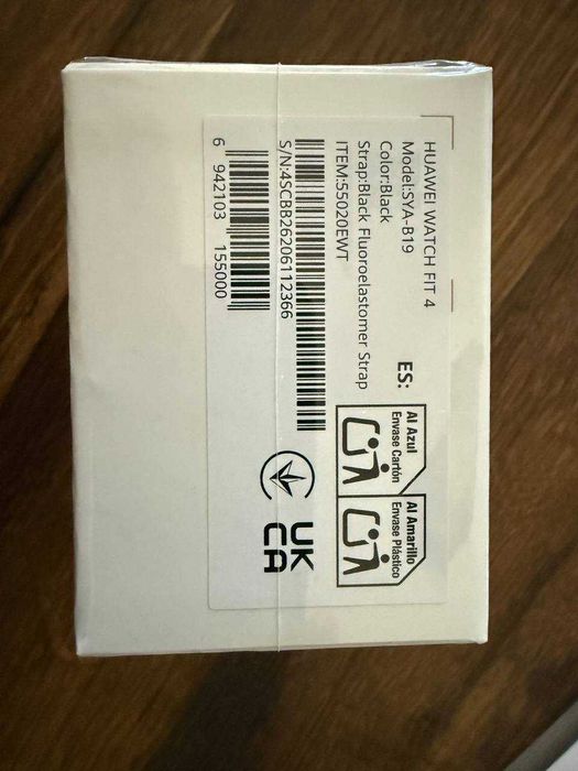 Smartwatch HUAWEI Watch Fit 4 черна каишка