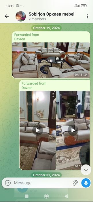 Restavratsiya Toshkent   .xarxil turdagi yumshoq mebellar taʼmirlash