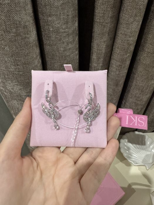 Серьги swarovski
