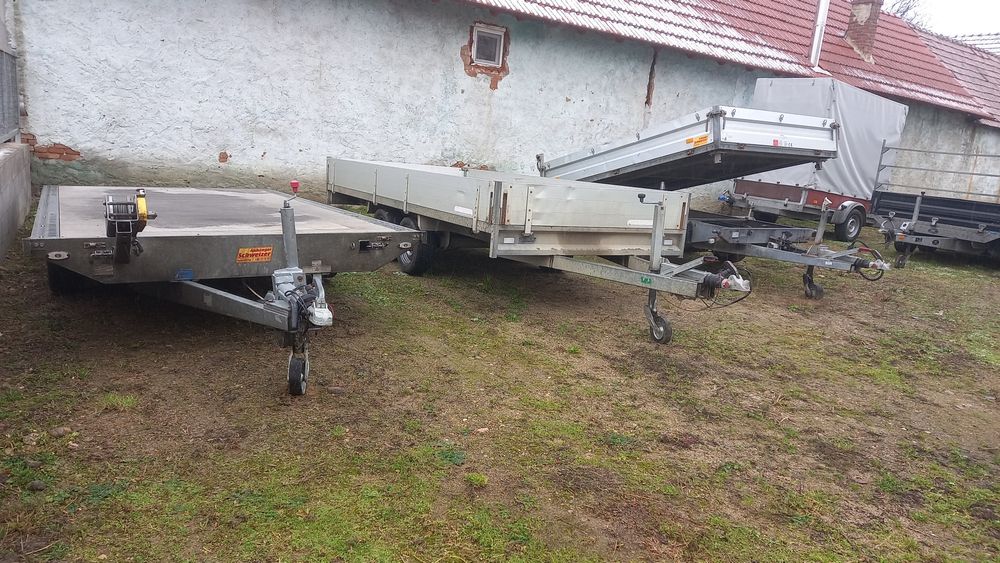 Remorca platforma trailer 3000kg Humbaur