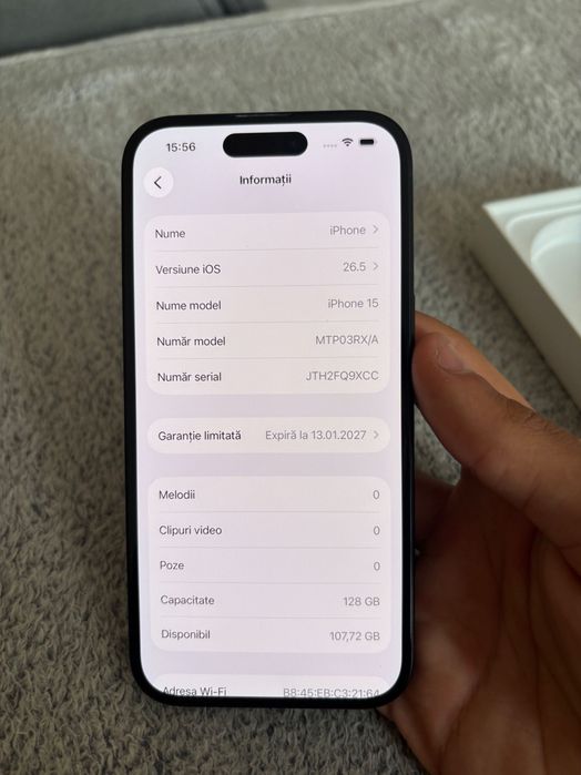 Iphone 15 nefolosit