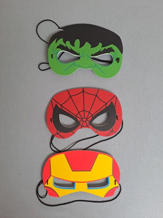 Marvel детски маски-Spiderman, Ironman и други