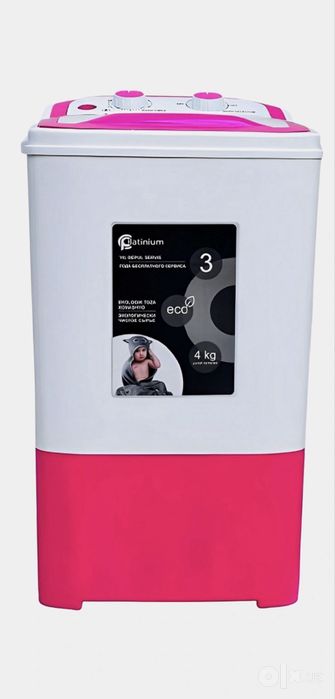 Polavtomat Yarim avtomat kir yuvish mashinasi PLATINIUM WM-4088 4KG