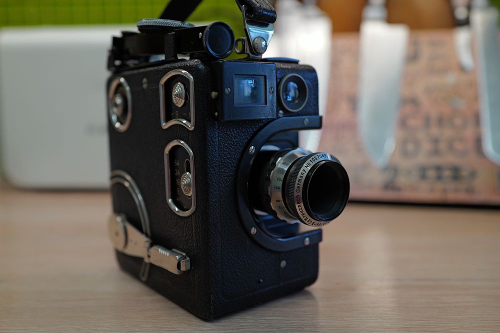 Camera video Siemens F cu Telemetru Leitz Leica Fokin 16mm Xenon F1.5