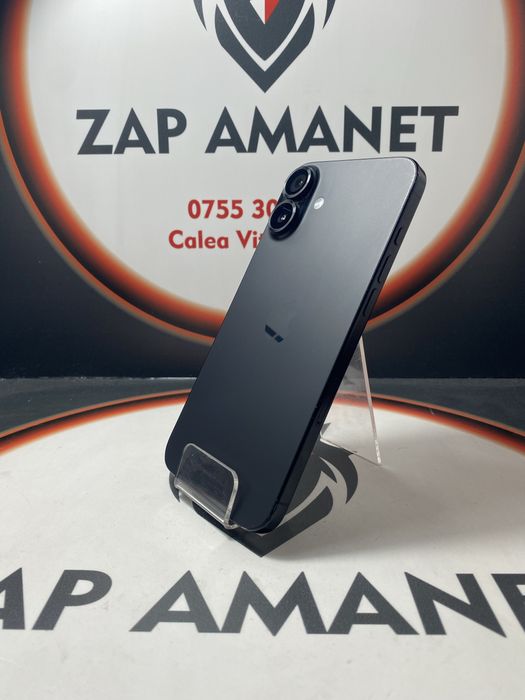 ZAP AMANET Vitan - iPhone 16 Plus - 128GB - Black - 93% baterie