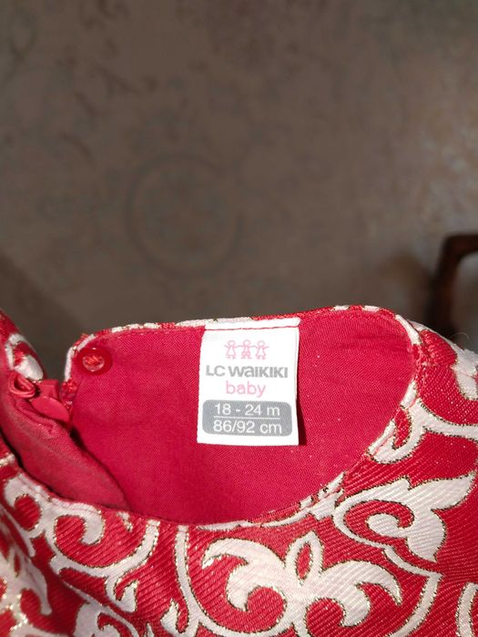 Платье на девочку турецкое LC WAIKIKI на хб подкладе