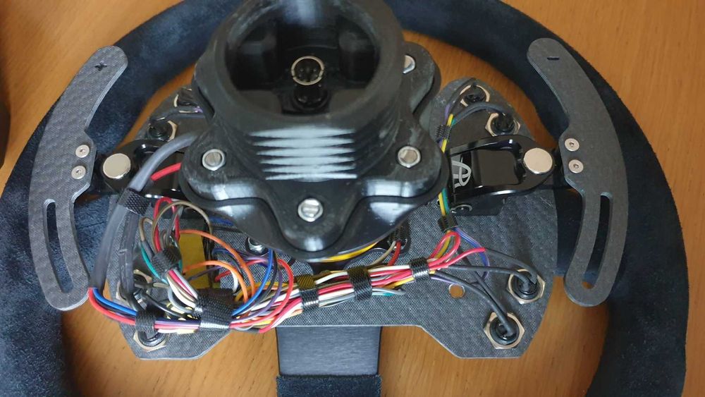 Ръчно изработен волан Porsche GT3 CUP за T300RS и други сим бази