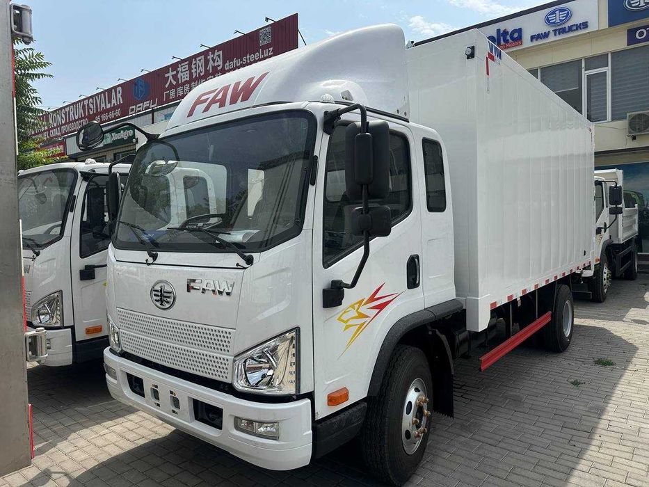 Кафолат 3йил  Автофургон FAW Tiger 4х2 24м3 + монитор 360 камера