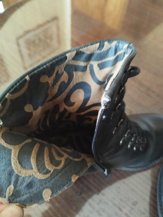 Дамски боти от естествена кожа ФЛАЙ