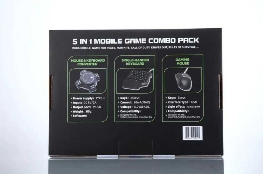 Геймърска мишка и клавиатура айфон,таблет,жсм