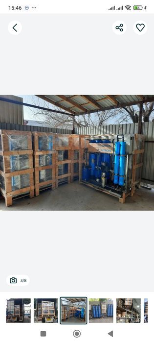 500 литр Сув фильтр осмос фильтр