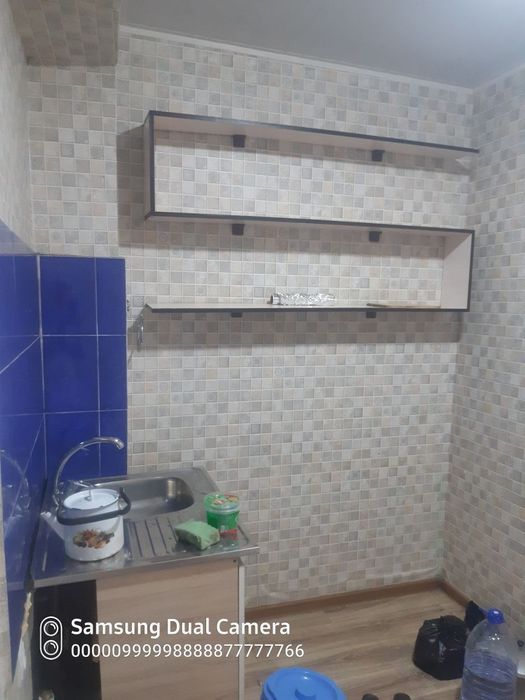 1/8/9. Куйлюк 6, Сергели р-н. Квартира 24 м². Дом - бывшее общежитие.