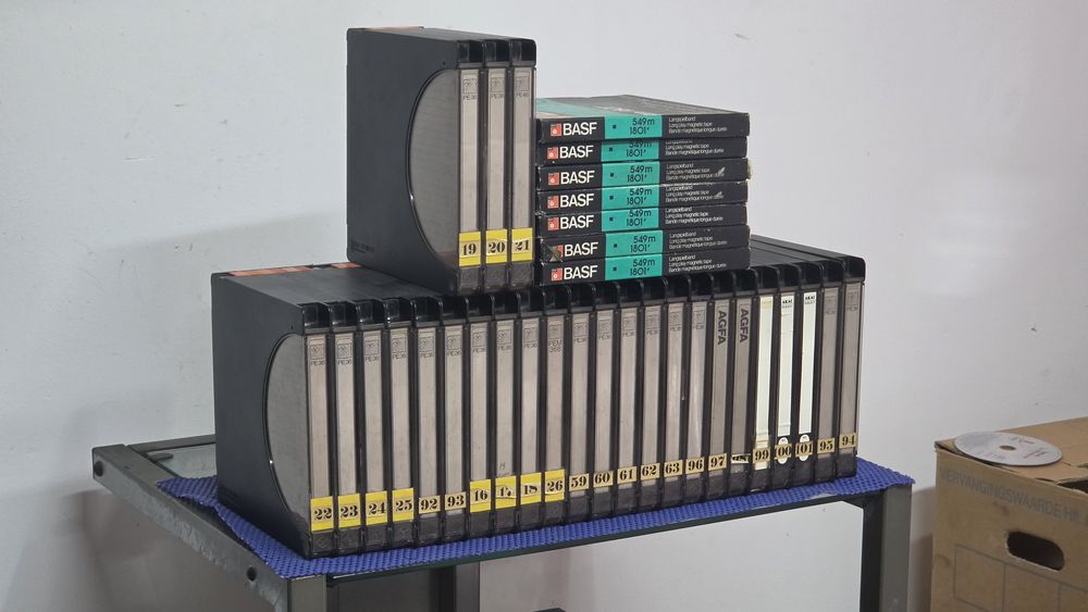 Role cu banda Agfa / Basf de 18Cm pentru magnetofon