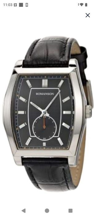 ROMANSON наручные кварцевые  часы TL 0336ТОЛЬКО ЧАСЫ БЕЗ НИЧЕГО