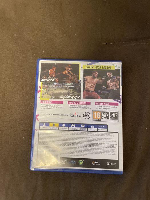 UFC 4 диск подходит на пс 5 еще